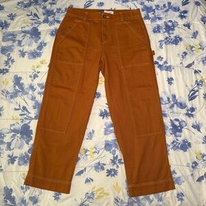 rust brown copper utility carpenter pants, size 14